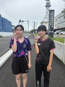2025.8.10.11  宮崎県カデット予選会🏓✨